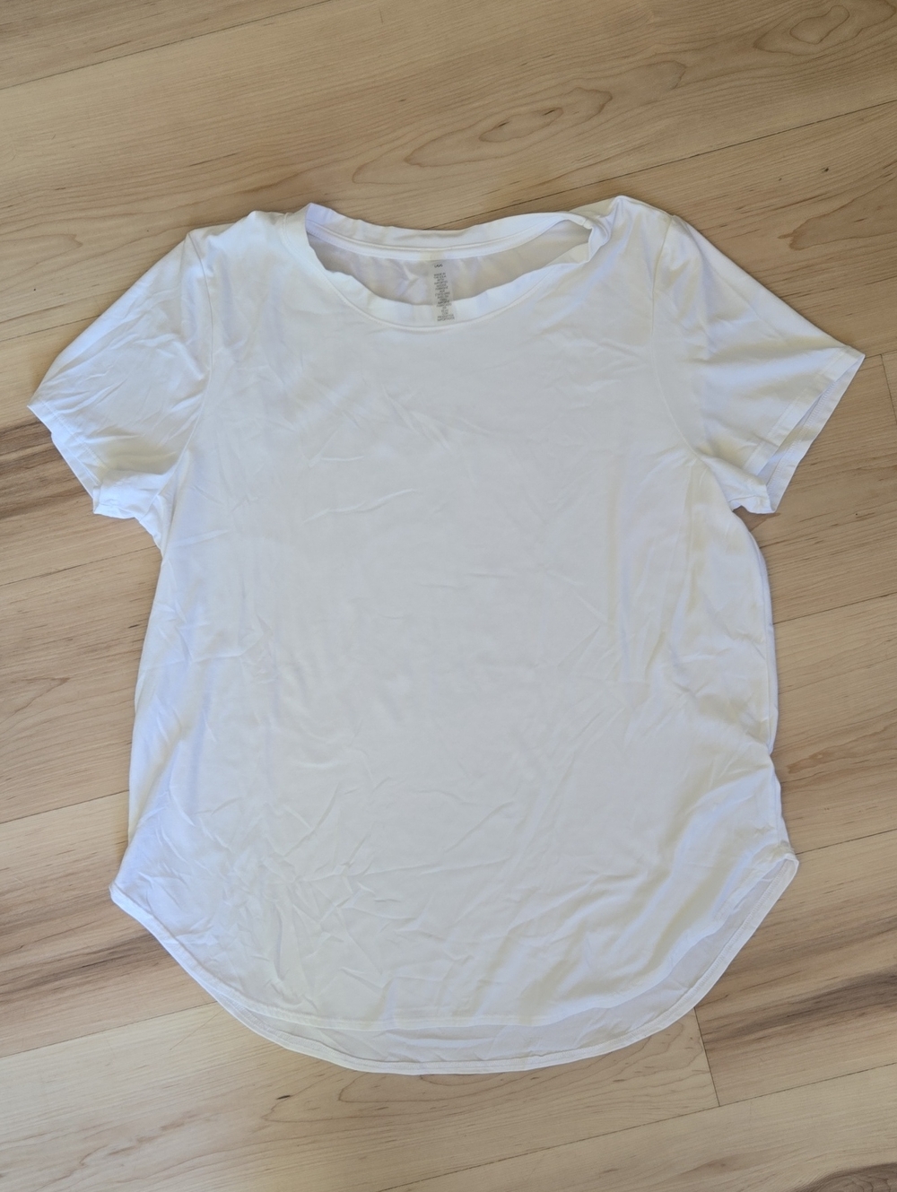 Beyond Yoga White Short Sleeve Tee